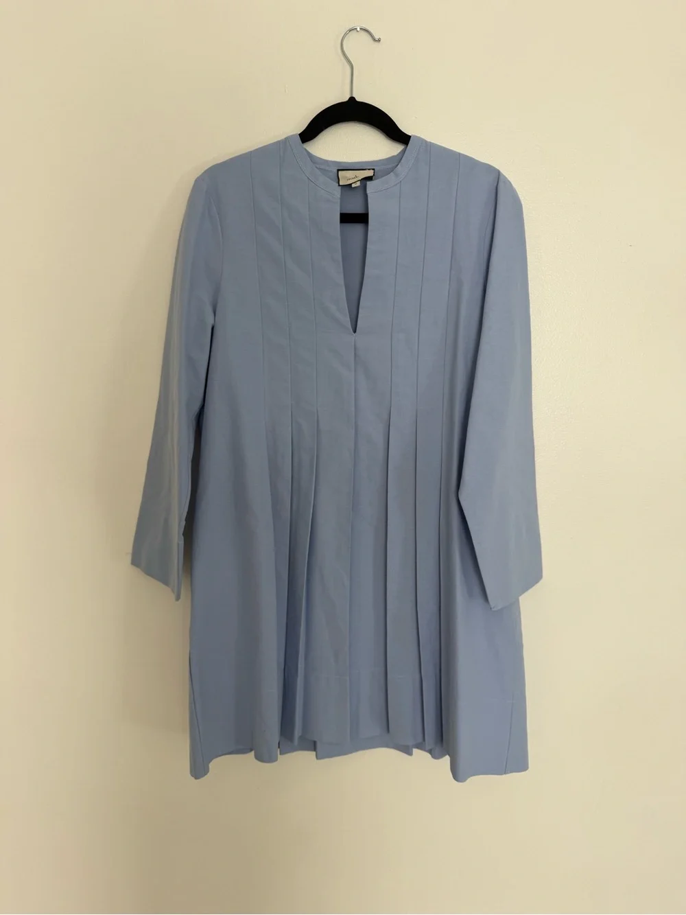 Tuckernuck Dress Luella Mini Pleated in Sky Blue - Picture 5 of 8
